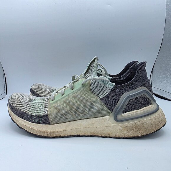 Adidas UltraBoost 19 Ice Mint Womens Size 8 Green Athletic Shoes Running Walking - Picture 5 of 13